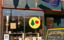 Pine Apple Company storefront on Allen St. 