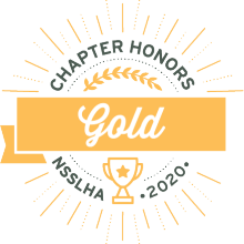 NSSLHA GOLD HONOR Logo. 