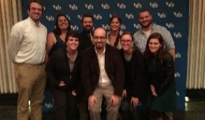 Graduate students attending Stephen Dyson's SUNY Distinguished Professor promotion.