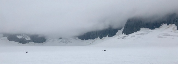 Vaughan Lewis Glacier on the Juneau Icefield, Alaska. 