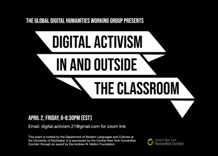 Public workshop event | "Digital Activism in and outside the Classroom". 