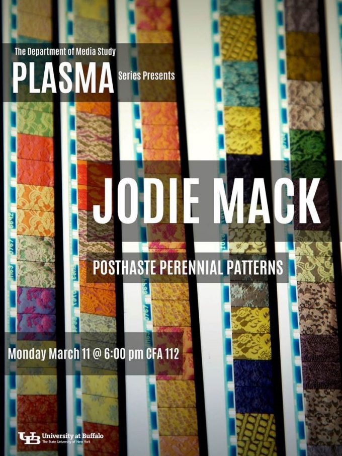 PLASMA poster image for Jodie Mack. 
