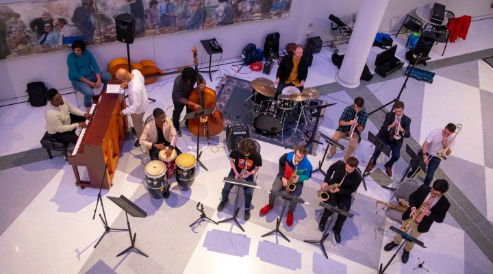 UB Symphony Rehearsal. 