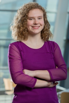 Undergraduate physics student Anne Fortman, recipient of the 2017 Goldwater Scholarship. 