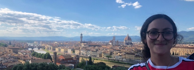 Alexa Federice spent Spring semester 2019 studying in Florence, Italy through a UB program. 
