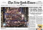 Elif worked (with so many other feminists) in the organization of International Women's Day March on March 8, 2018 in Istanbul. The march became a front-page story in the New York Times. 