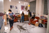Zoom image: aidelen montoya, MFA Open Studios 2024 