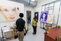 Zoom image: Eugene Sims, MFA Open Studios 2024 