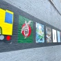 Mural image from Chippewa St. in Buffalo. 