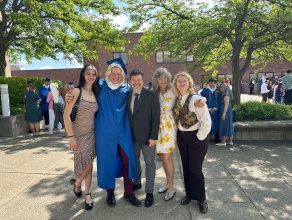 Zoom image: College of Arts and Sciences, morning Undergraduate Commencement Ceremony, 5/19/2024 