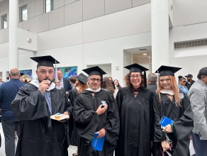Zoom image: College of Arts and Sciences, Graduate School Commencement Ceremony, 5/17/2024 