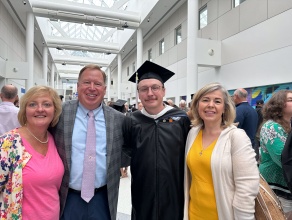 Zoom image: College of Arts and Sciences, Graduate School Commencement Ceremony, 5/17/2024 