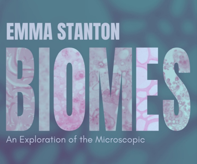 Zoom image: Emma Stanton BIOMES exhibition graphic