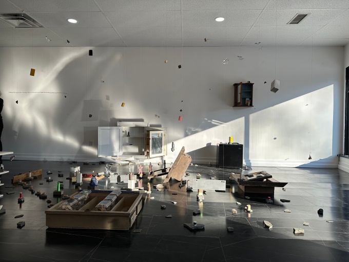 Zoom image: &ldquo;Bodily&rdquo;, installation view at Gallery at Seneca 