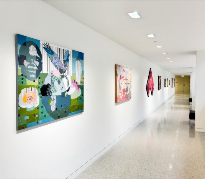 Zoom image: First Look, exhibition installation at the Burchfield Penney Art Center, March 2026 