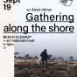 Zoom image: Poster for beach cleanup event to turn trash into art supplies.