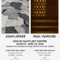 Zoom image: Exhibition poster for Origin with Joan Linder and Paul Vanouse at NCC