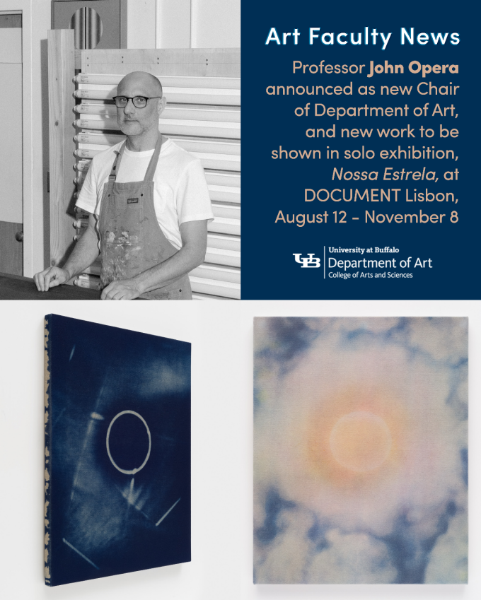 Zoom image: Professor John Opera's Nossa Estrella exhibition news post