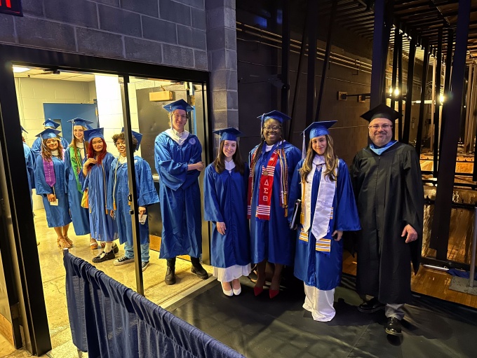 Zoom image: College of Arts and Sciences, morning Undergraduate Commencement Ceremony, 5/19/2024 