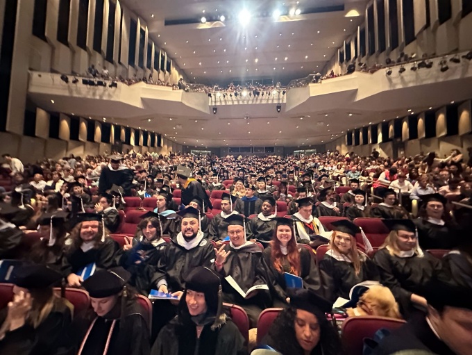 Zoom image: College of Arts and Sciences, Graduate School Commencement Ceremony, 5/17/2024 