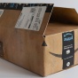 Hand drawn Amazon prime cardboard box. 