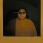 Zoom image: Yellowed polaroid headshot of Maria Barrientos