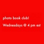 photo book club! logo. 