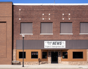 Jeremiah Ariaz, "The Rush County News" from "The Kansas Mirror" Series.