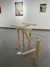 Zoom image: &quot;Matchsticks&quot;, interactive sculpture by Jay Sorrentino 