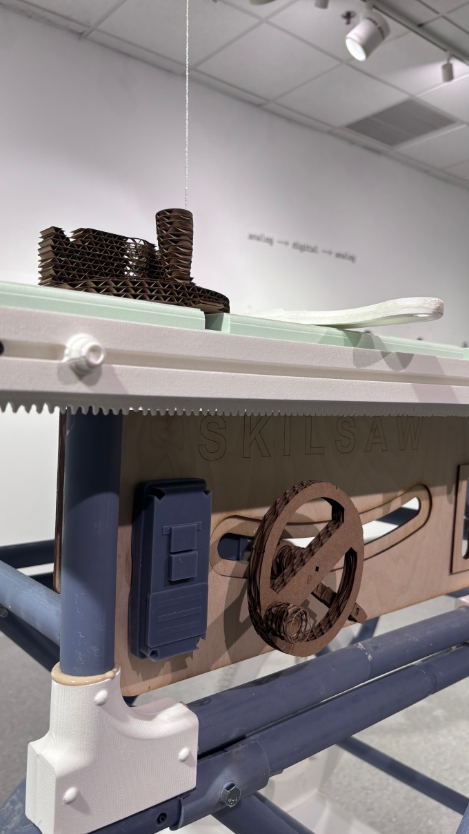 Zoom image: fabricated model detail shot from Skilsaw, Recent work by ART333 students