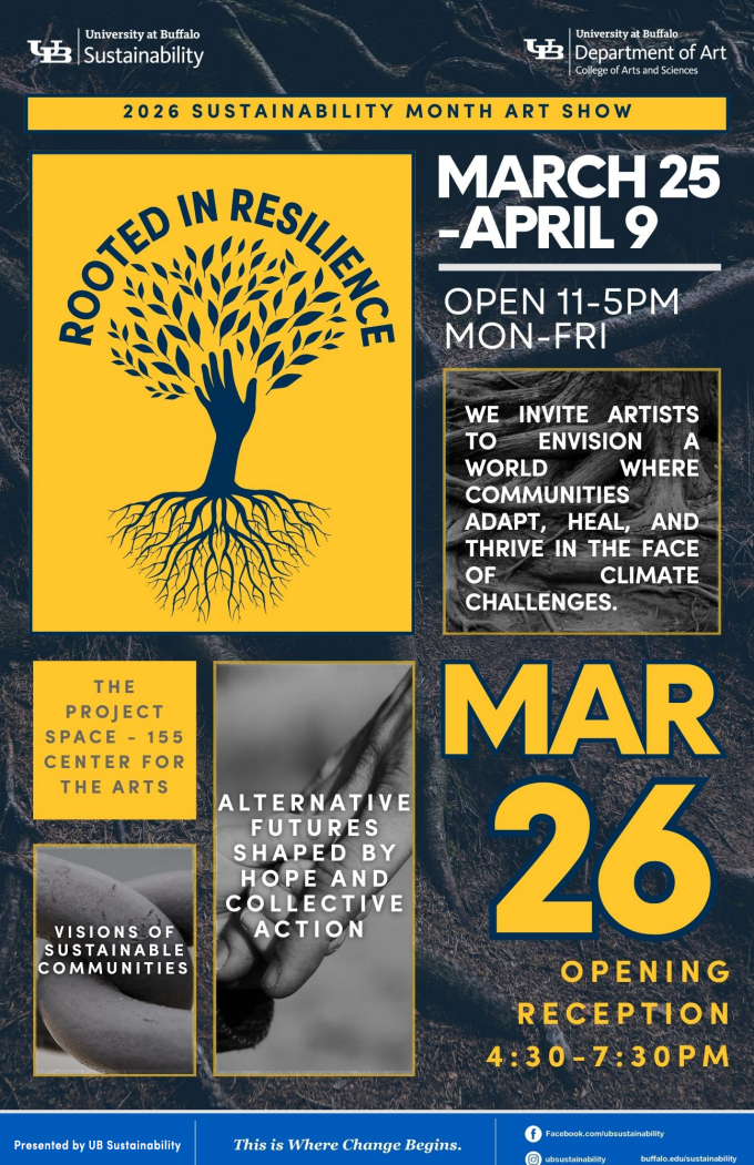 Zoom image: Rooted in Resilience exhibition poster