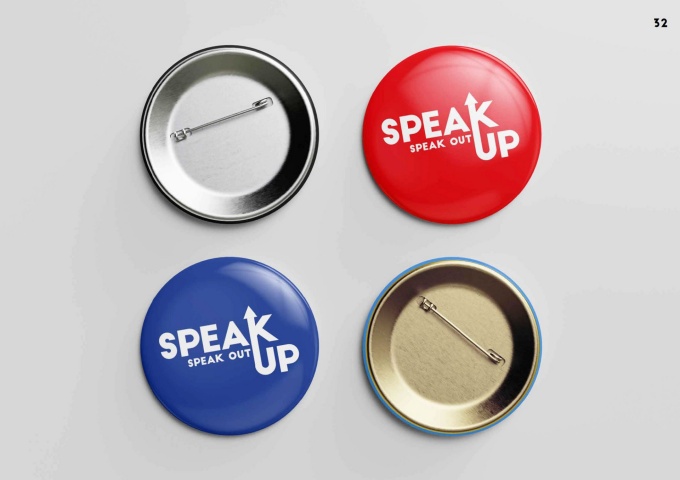 Speak Up Buttons. 