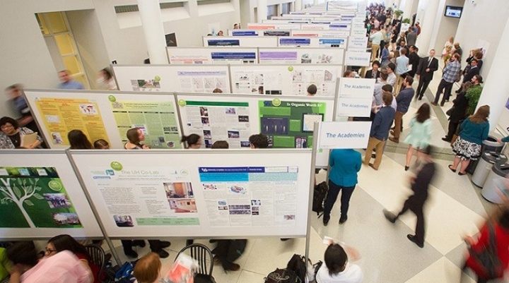 Research posters.