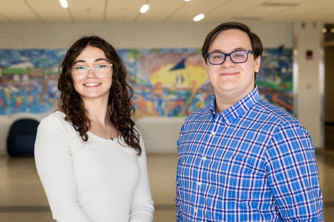 Carsyn Bonesteel and Chris Page. 