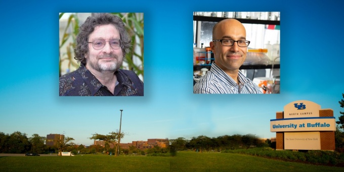 James Berry and Omer Gokcumen win Faculty Excellence Awards.