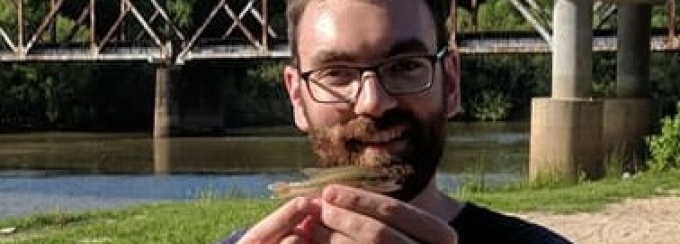 Dr. Dan MacGuigan, a postdoctoral fellow in the Krabbenhoft lab, was awarded an NSF fellowship to support his work.