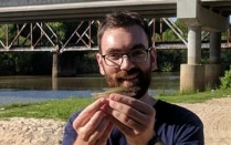 Dr. Dan MacGuigan, a postdoctoral fellow in the Krabbenhoft lab, was awarded an NSF fellowship to support his work. 