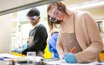 Chemistry 101 students. 