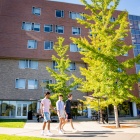 Students move into the Ellicott Complex Residence Halls on the North Campus. 