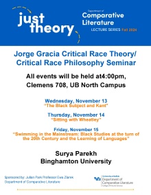 Zoom image: jorge gracia event flyer 