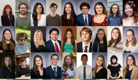 Outstanding seniors headshot collage.