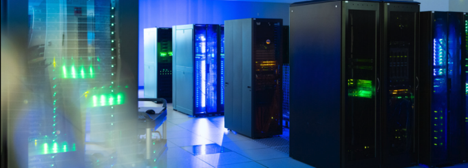 UB computational server room. 