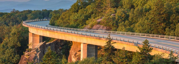 Blue Ridge Parkway. 