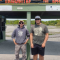 James Hanna and Jonathan Hoag at the Penn Dixie Fossil Park. 