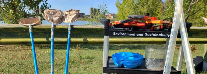 Healthy water, healthy people. Our students gain the skills to monitor and protect the quality of our waterways and aquatic ecosystems. 