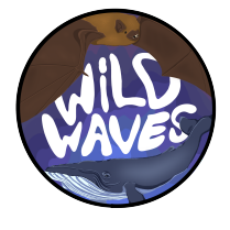 Wild Waves logo. 