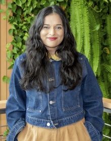 Zoom image: Madalsa Singh, Assistant Professor, Golisano Institute of Sustainability, Rochester Institute of Technology 