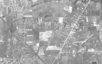 Zoom image: 1950's aerial photo of Amherst, NY. Courtesy Erie County Archives 