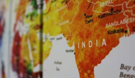 Map of india. 