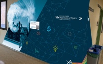 Zoom image: Example of the Department of Physics environmental design. 